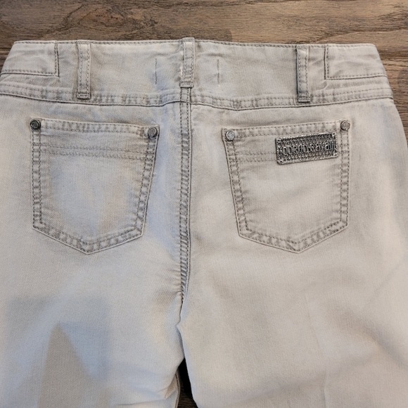 Roberto cavalli grey flared bell bottoms jeans new never worn - Picture 11 of 16